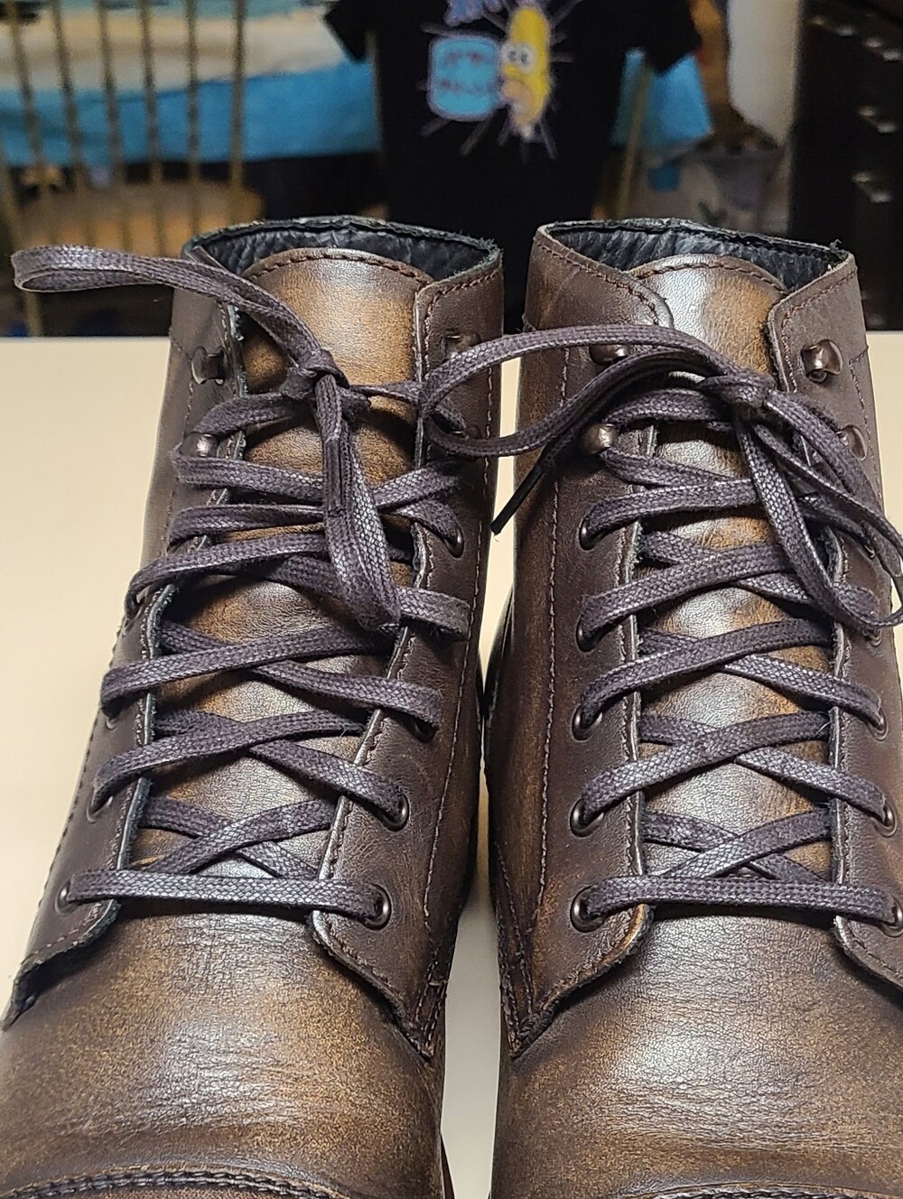 Thursday Boot Company Captain leather lace up casual boots size 11 1/2 - Picture 4 of 11